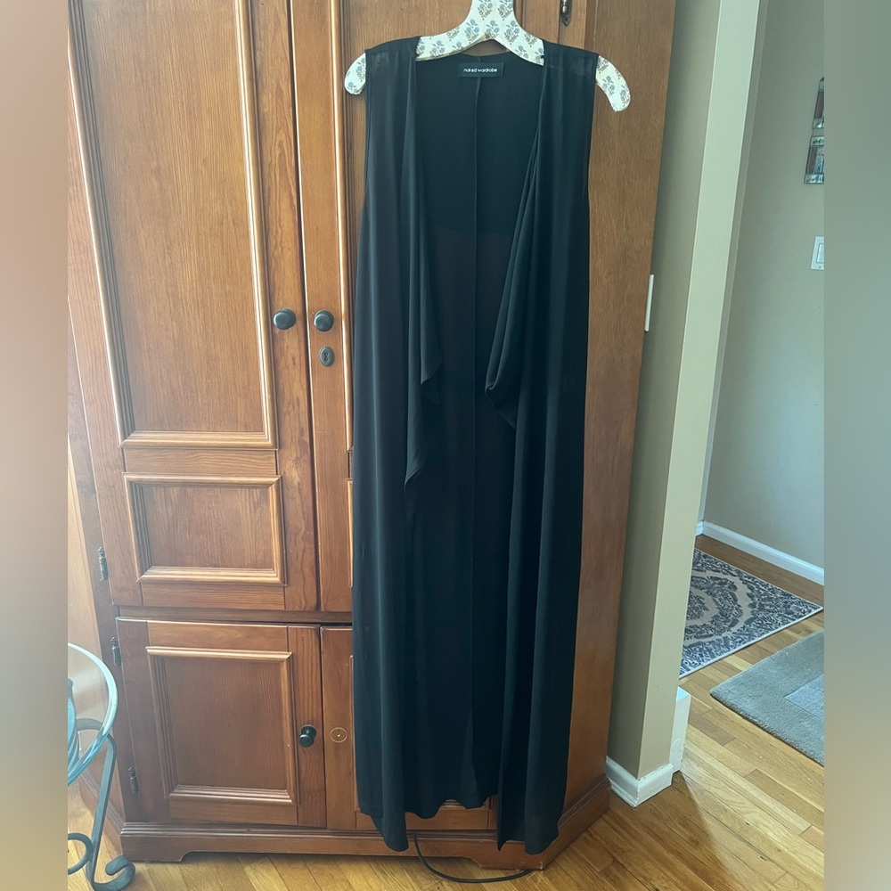 The Naked Wardrobe Sheer Vest • size S